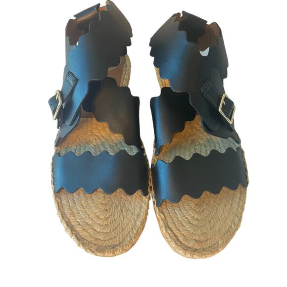 Chloe Scallop Sandals, espadrilles - Picture 4 of 16